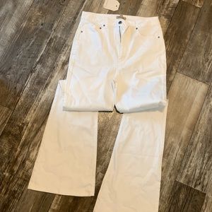 White Flare Jeans size 31